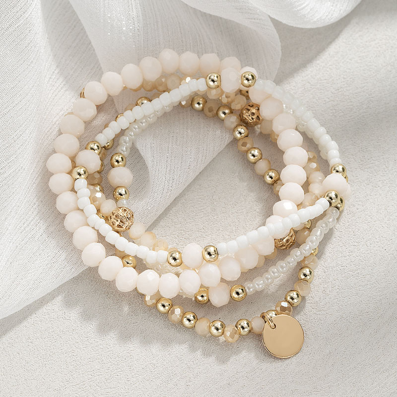 Y2K Ethnic Fashion - Y2K Ethnic Bohemian Beaded Bracelets Set