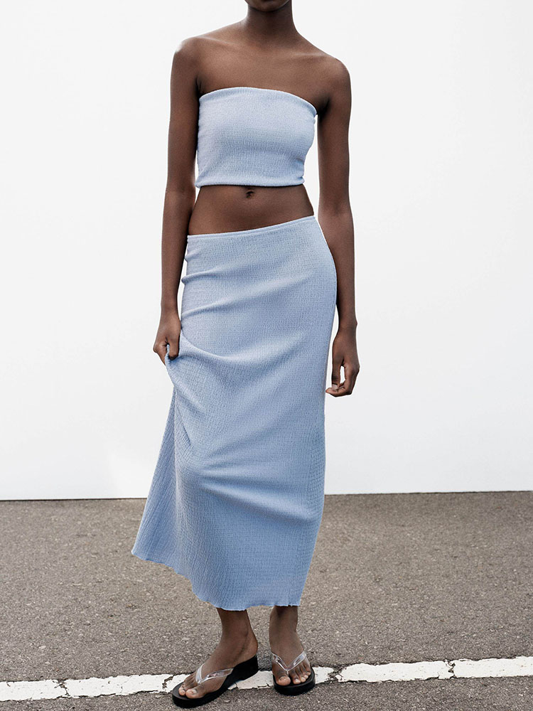Ethnic Clothing & Online Fashion Store Khaadi Us - Sweet New Women's Midi Skirt And