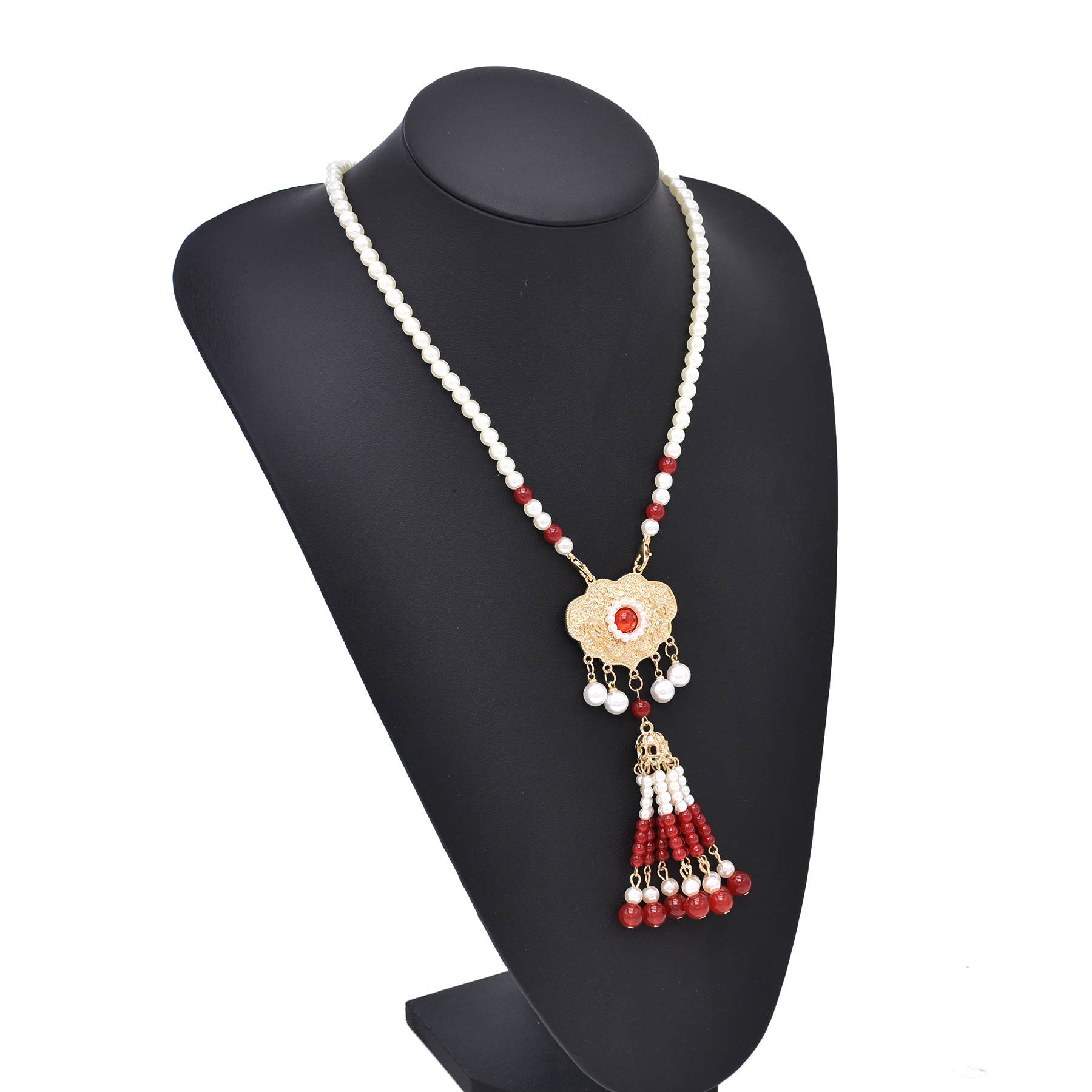 Ethnic Fashion Store - Bohojewelry Store Trendy Red Beads Chinese