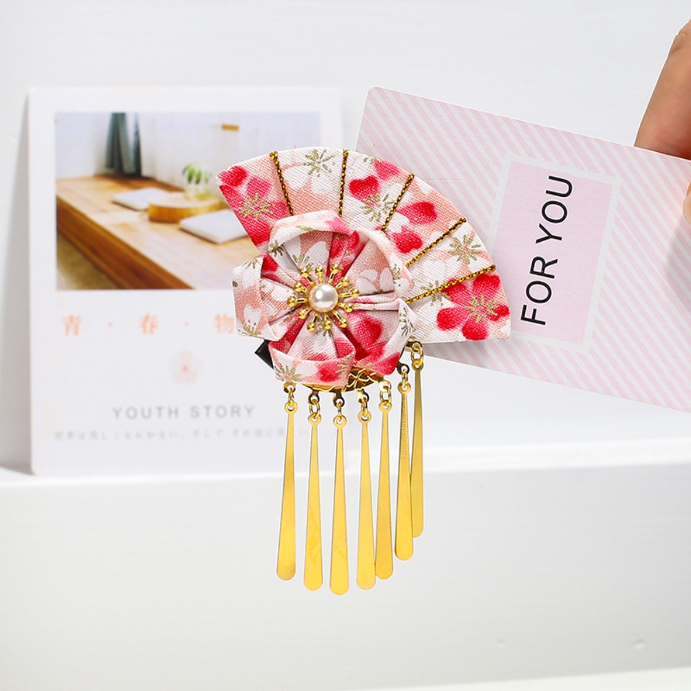 Women Hairpin Faux Pearl Flowe - Ethnic Gown recension och pris
