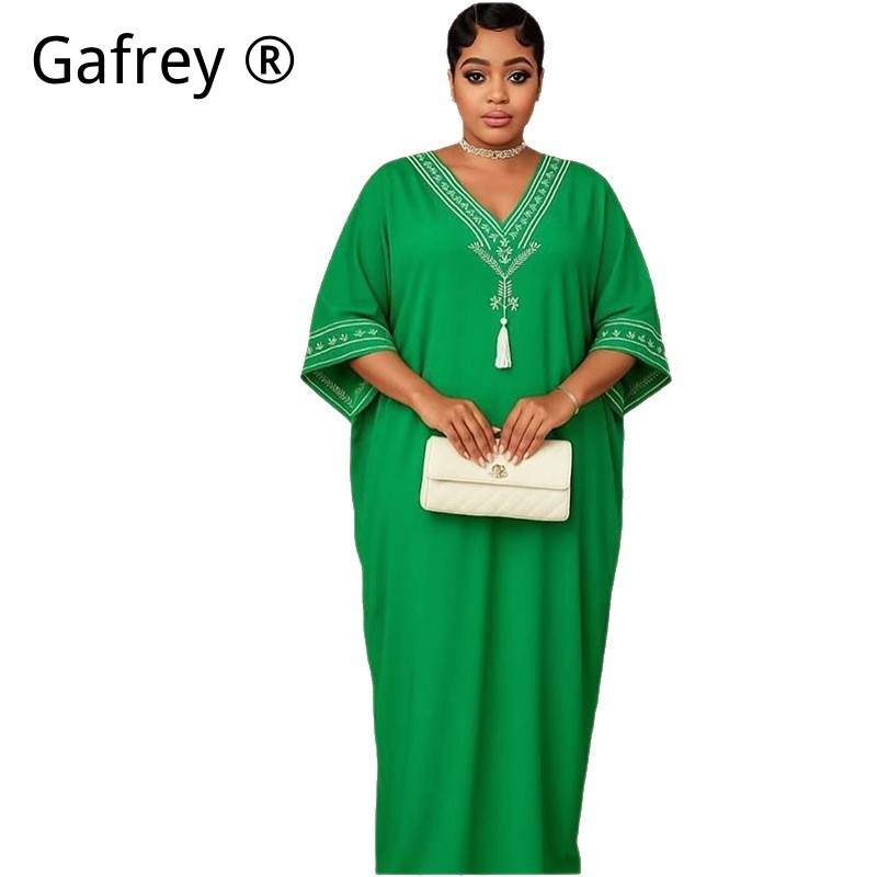 Middle Eastern Printed Abaya W - Ethnic Gown recension och pris