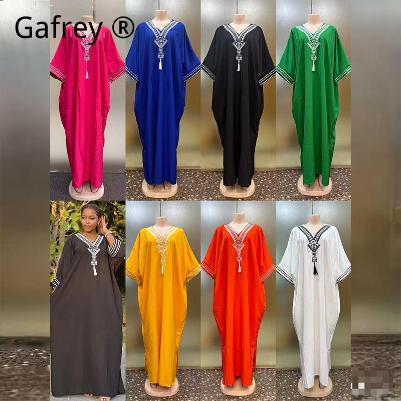 Middle Eastern Printed Abaya W - Ethnic Gown recension och pris