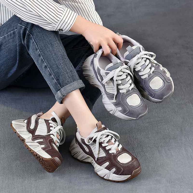 4.5cm Air Mesh Suede Genuine L - The Ethnic Fashion recension och pris