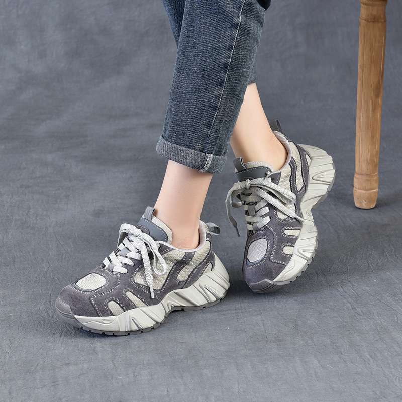 4.5cm Air Mesh Suede Genuine L - The Ethnic Fashion recension och pris