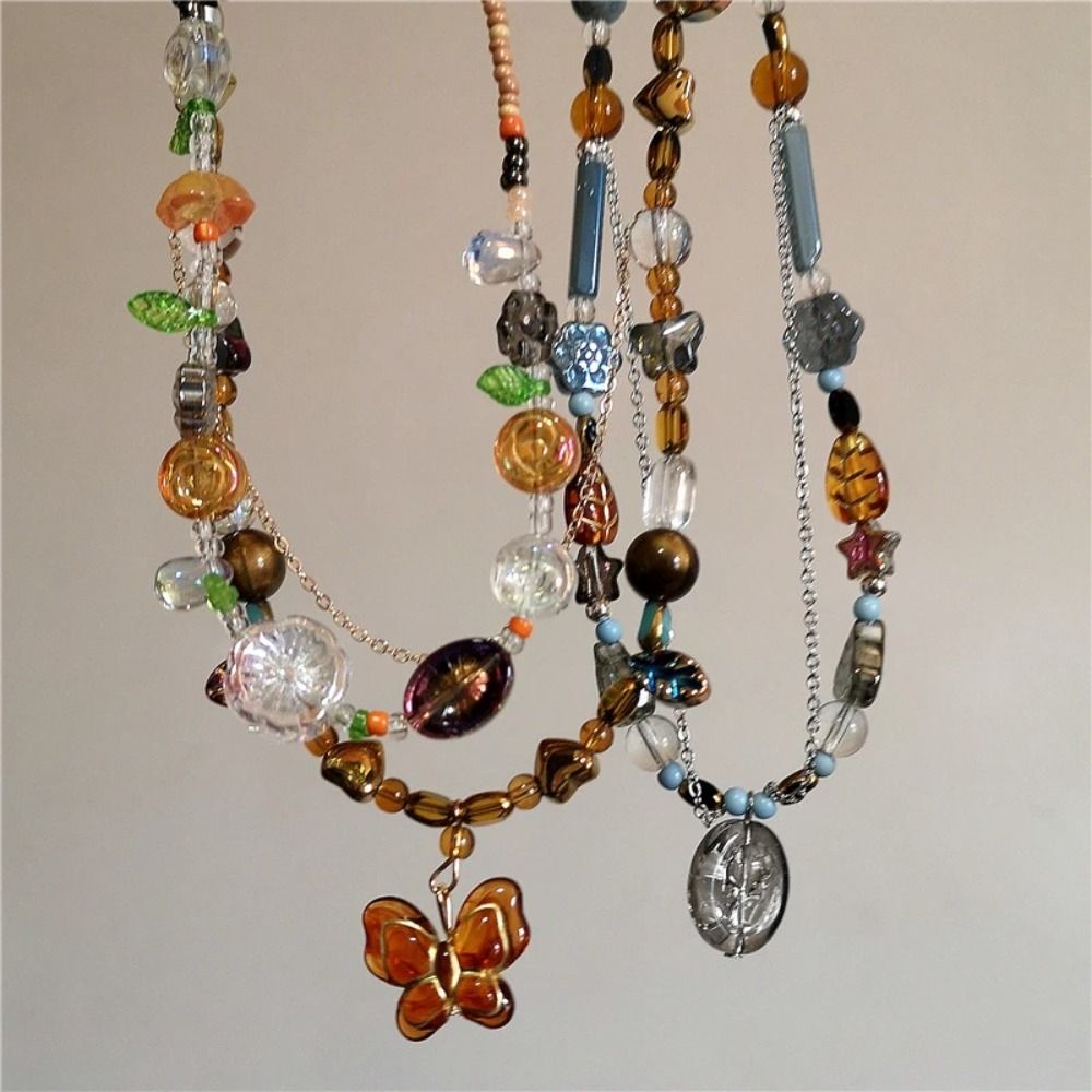 Fashion Bead Bohemia Necklace  - Y2K Ethnic Fashion recension och pris