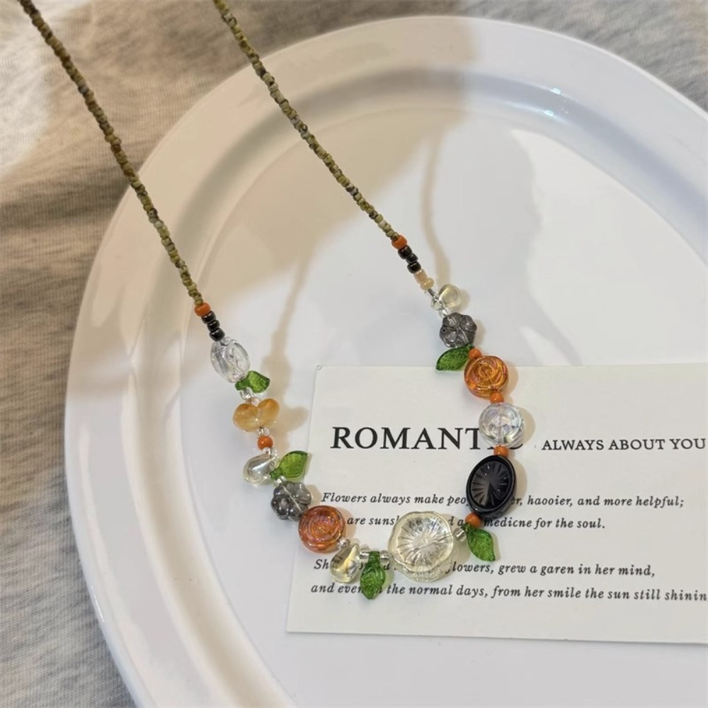 Fashion Bead Bohemia Necklace  - Y2K Ethnic Fashion recension och pris