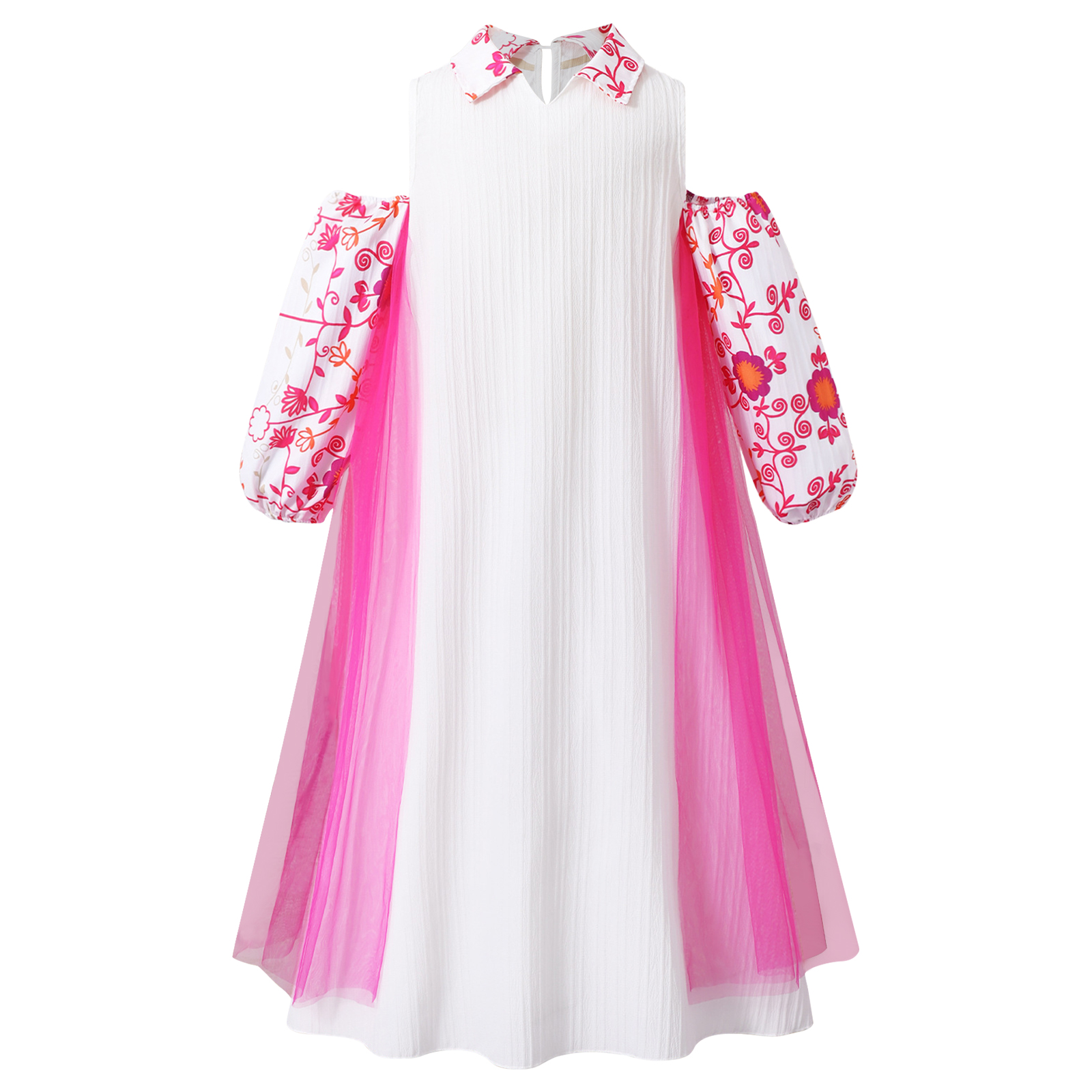 Girl Long Sleeve Mesh Patchwor - Ethnic Clothing & Online Fashion Store Khaadi Us recension och pris