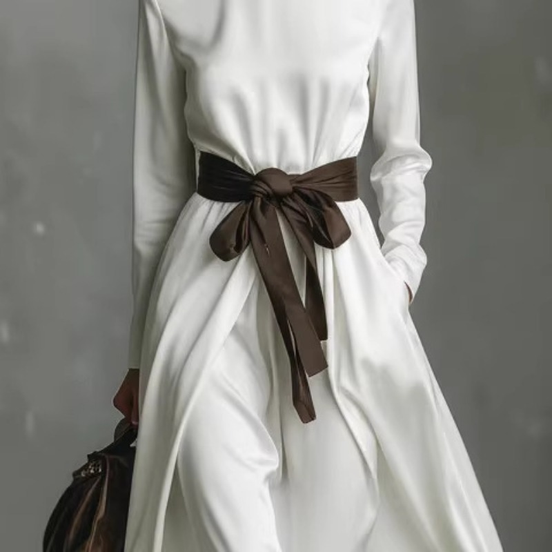 Autumn Elegant High Collar Sol - Ethnic Gown recension och pris