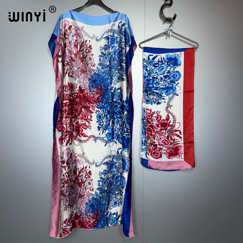 WINYI summer boho african dres - Kaftan Women Boho recension och pris