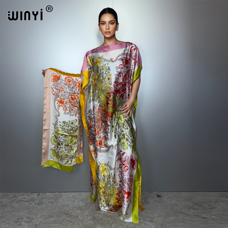 WINYI summer boho african dres - Kaftan Women Boho recension och pris