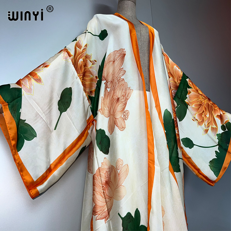 WINYI Kimono African Women Sum - Kaftan Women Boho recension och pris
