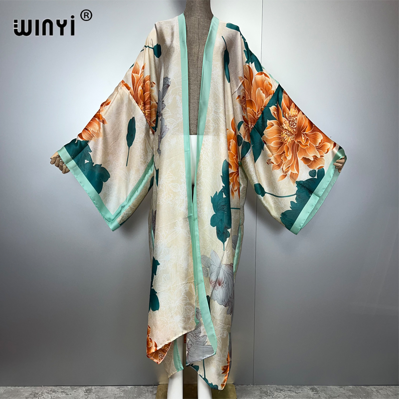 WINYI Kimono African Women Sum - Kaftan Women Boho recension och pris
