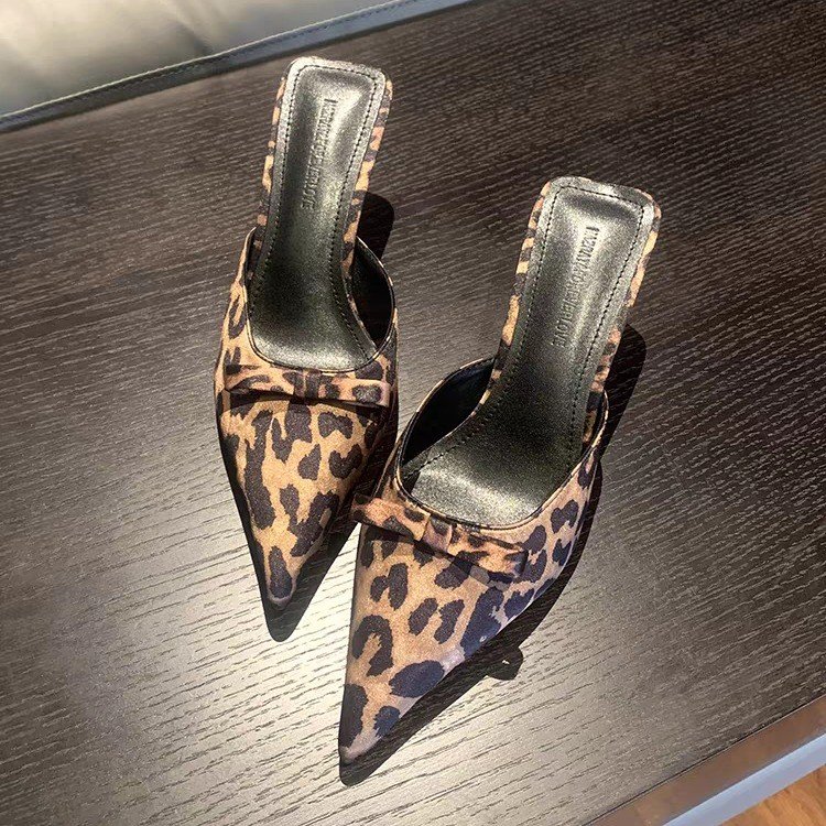 women's leopard-print pointed  - The Ethnic Fashion recension och pris