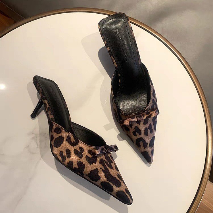 women's leopard-print pointed  - The Ethnic Fashion recension och pris