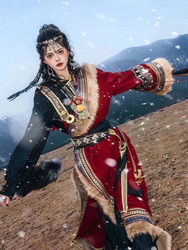 New Tibetan robe Tibet brigade - Ethnic Clothing & Online Fashion Store Khaadi Us recension och pris