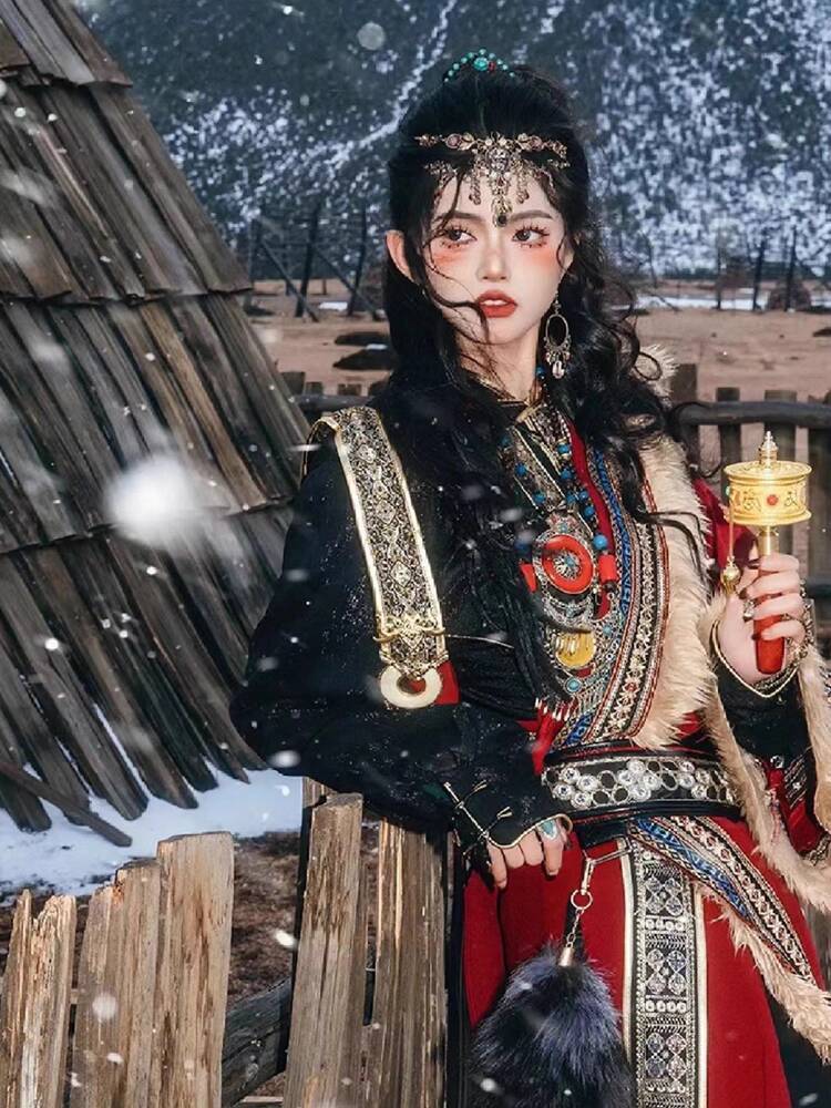New Tibetan robe Tibet brigade - Ethnic Clothing & Online Fashion Store Khaadi Us recension och pris