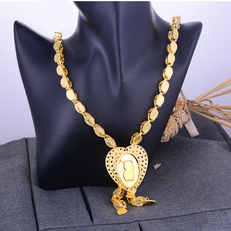 Dubai 24K Gold Color Jewelry S - Ethnic Fashion In Dubai recension och pris