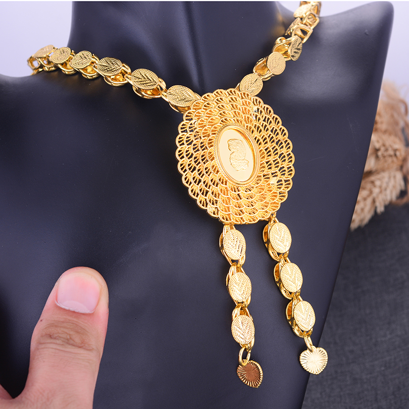 Dubai 24K Gold Color Jewelry S - Ethnic Fashion In Dubai recension och pris