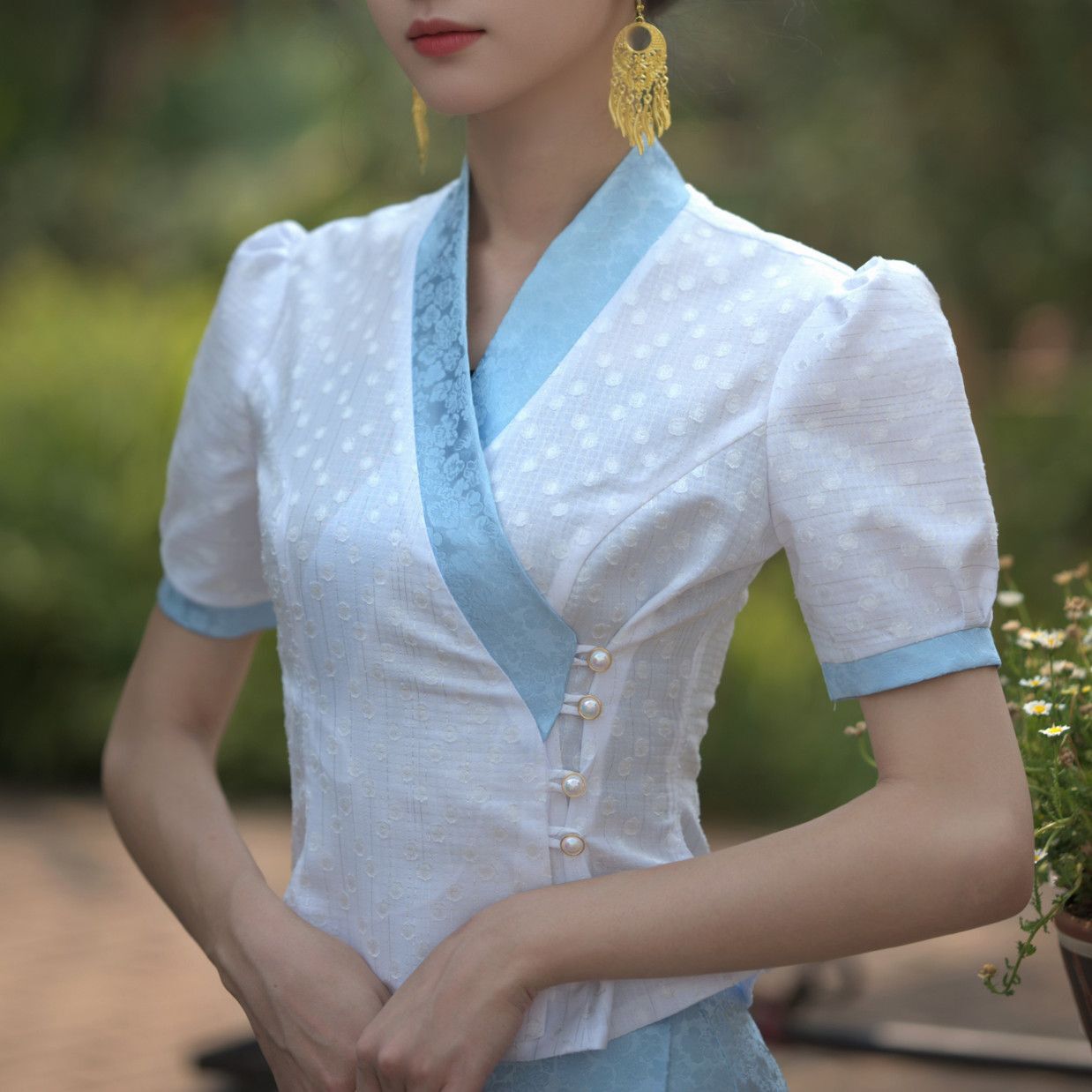 2pcs Thailand Myanmar women Da - Ethnic Clothing & Online Fashion Store Khaadi Us recension och pris