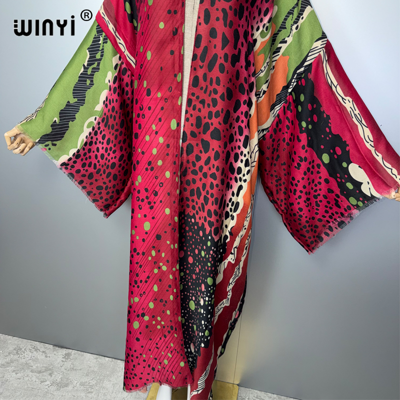 WINYI Bohemian Kimono Loose Ca - Kaftan Women Boho recension och pris