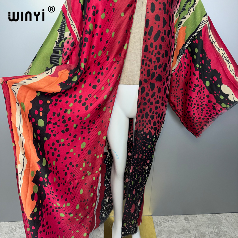 WINYI Bohemian Kimono Loose Ca - Kaftan Women Boho recension och pris
