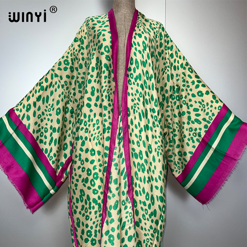 WINYI summer boho outfit kimon - Kaftan Women Boho recension och pris