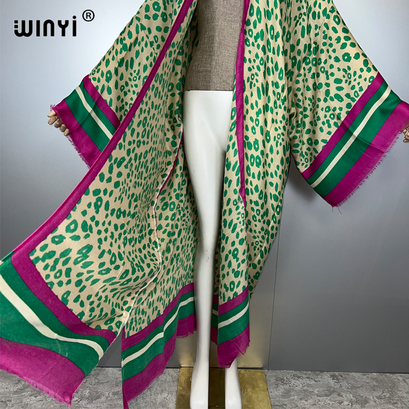 WINYI summer boho outfit kimon - Kaftan Women Boho recension och pris
