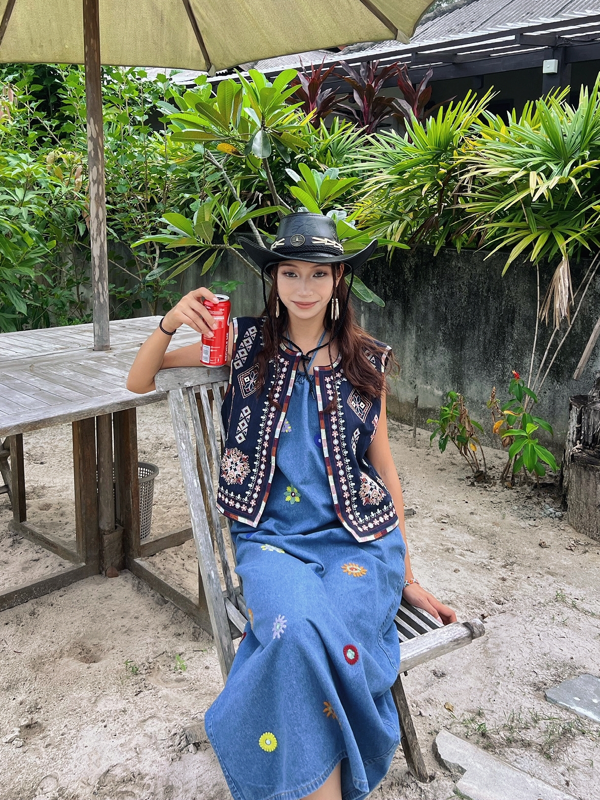 Bohemian Style Sleeveless roun - Ethnic Fashion Store recension och pris