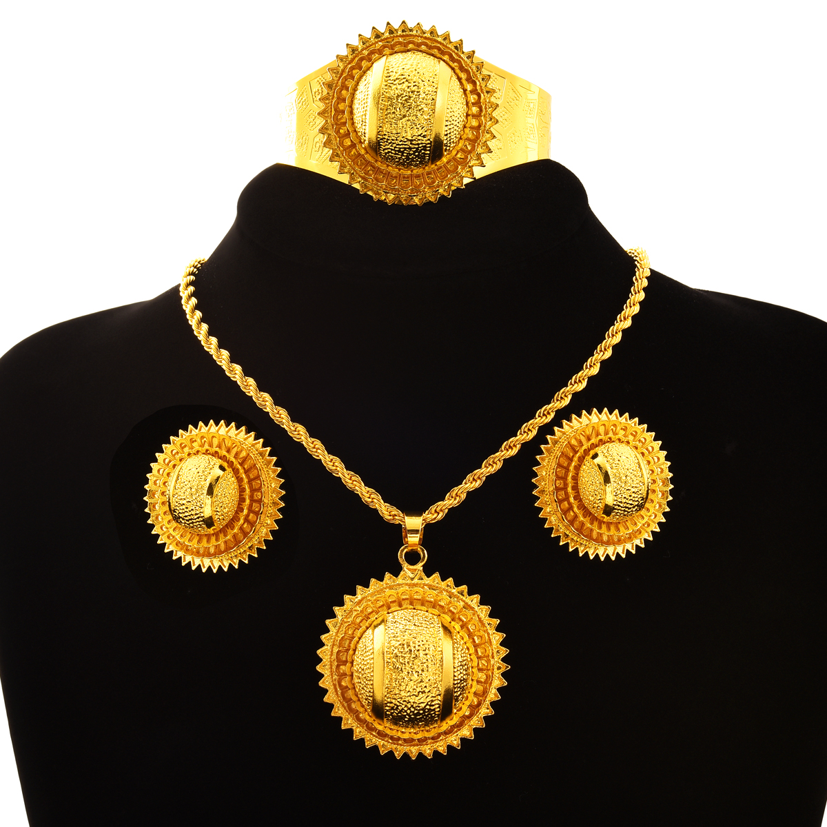 6pcs/set New Dubai 24K Gold Pl - Ethnic Fashion In Dubai recension och pris