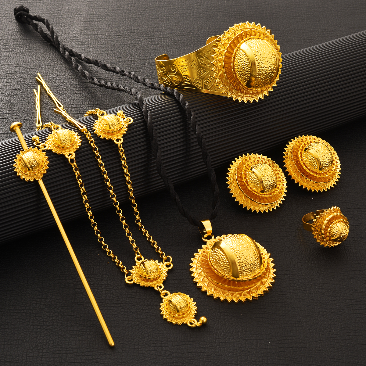 6pcs/set New Dubai 24K Gold Pl - Ethnic Fashion In Dubai recension och pris