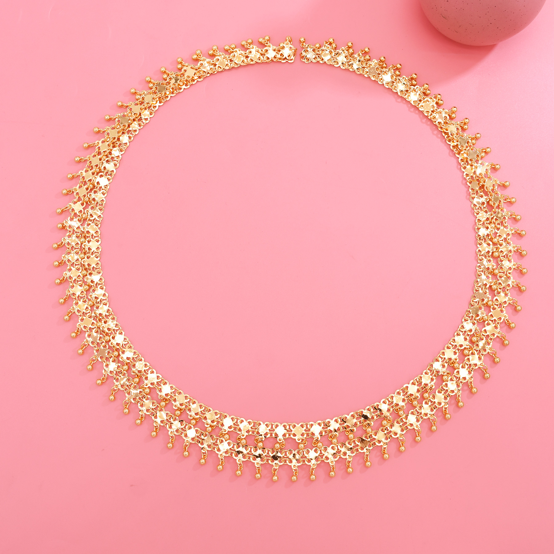 Golden Beads Tassel Shoulder C - Ethnic Fashion In Dubai recension och pris