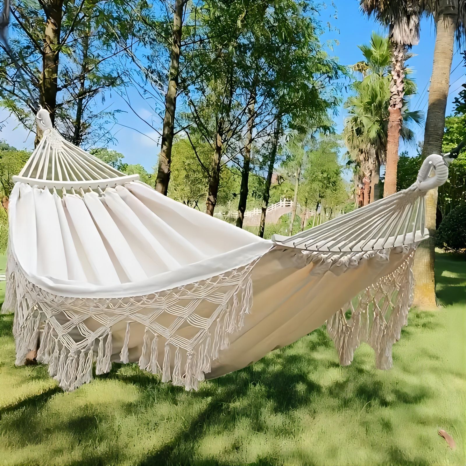 Bohemian Style tassel Hammock  - Ethnic Styling Tips recension och pris