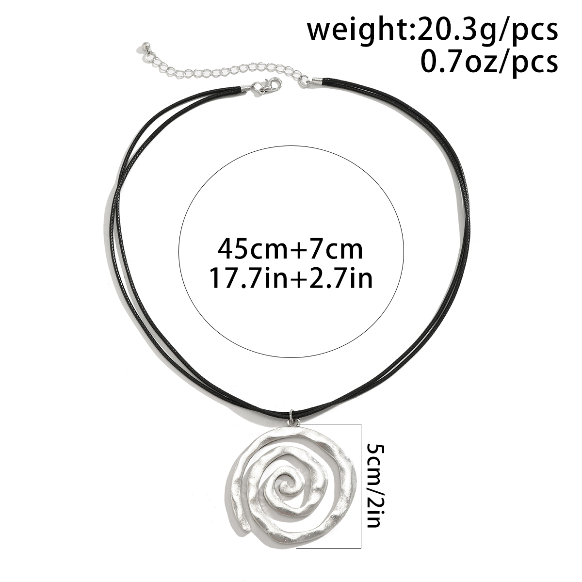 Ethnic Creative Big Spiral Con - Y2K Ethnic Fashion recension och pris