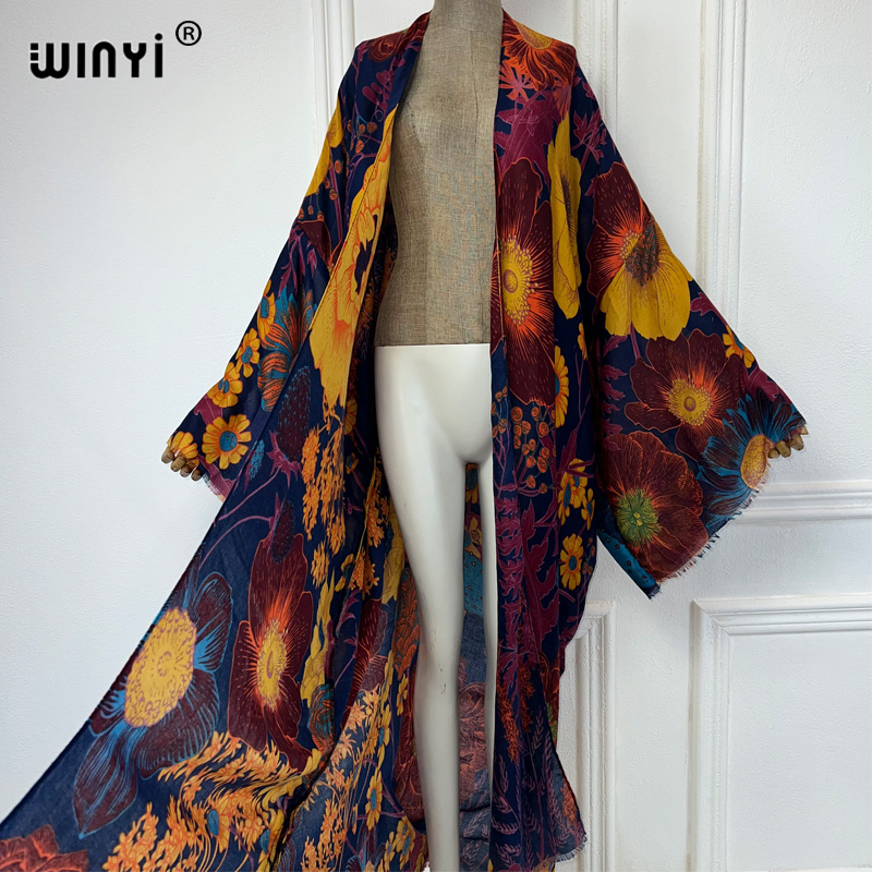 WINYI Africa fashion summer ki - Kaftan Women Boho recension och pris
