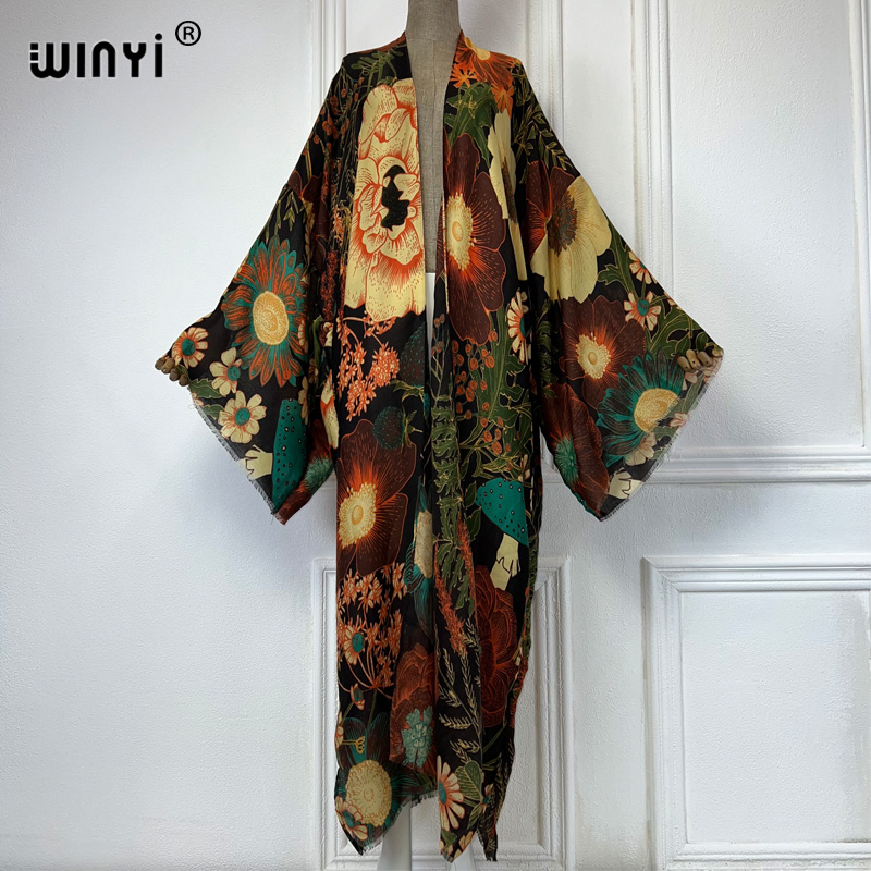 WINYI Africa fashion summer ki - Kaftan Women Boho recension och pris