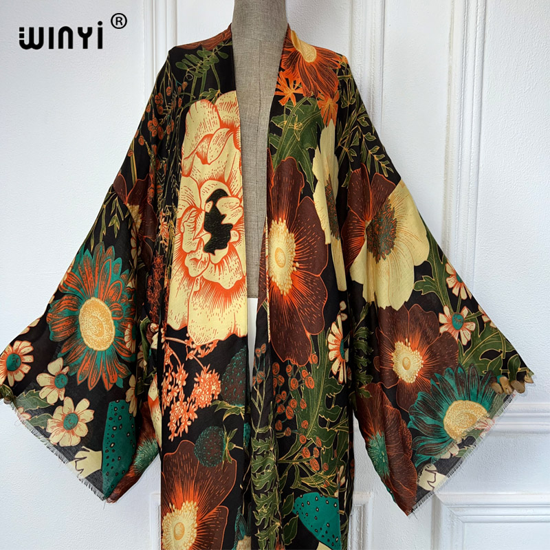 WINYI Africa fashion summer ki - Kaftan Women Boho recension och pris