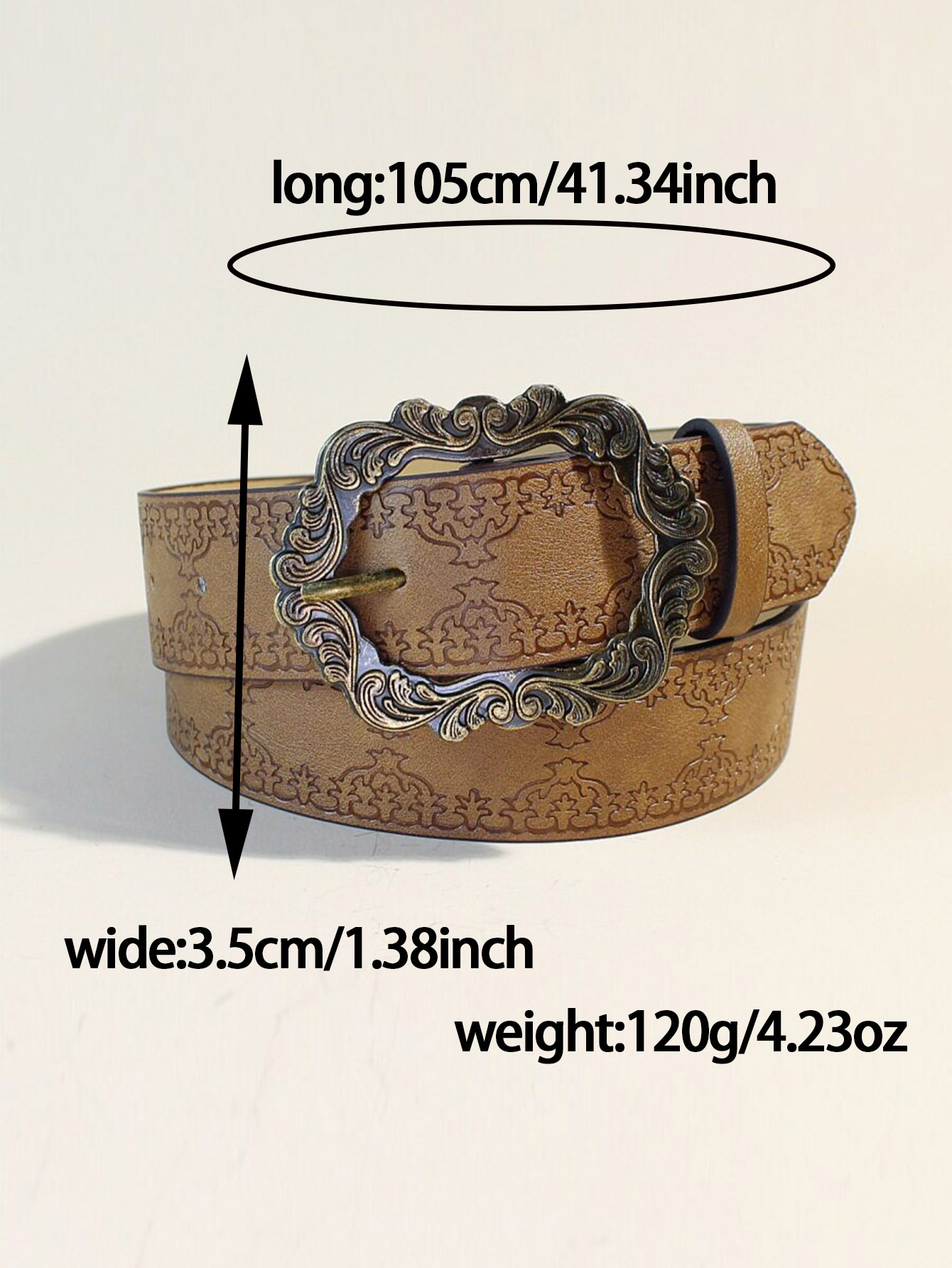 1PCS Women's Belt American Y2K - Y2K Ethnic Fashion recension och pris