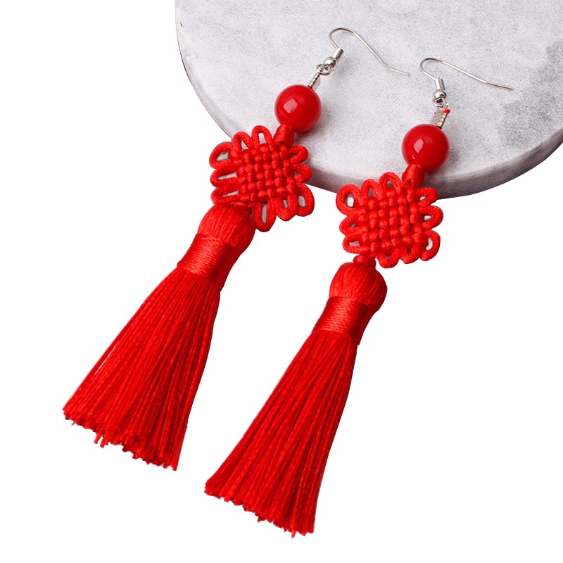 Colorful Thread Braided Chines - Y2K Ethnic Fashion recension och pris