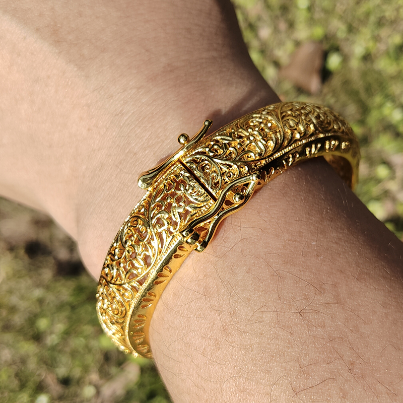 24K Ethnic Gold Color Dubai Ba - Ethnic Fashion In Dubai recension och pris