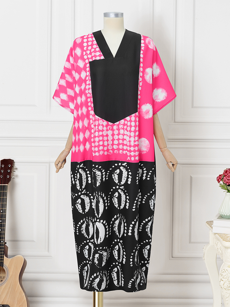 Plus Size 5XL VONDA Vintage Ma - Ethnic Gown recension och pris