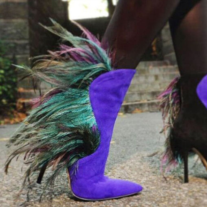 Runway Fashion Feather Tassel  - Ethnic Fashion Runway recension och pris