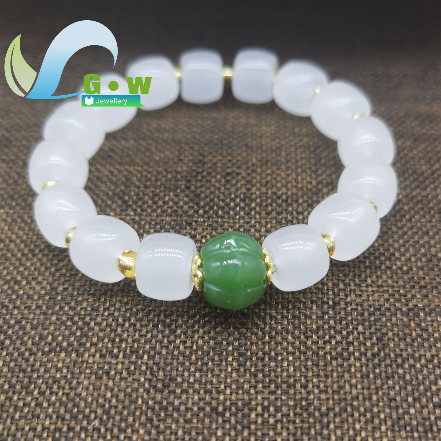Golden Silk Jade Bracelet Best - Ethnic Fashion Store recension och pris