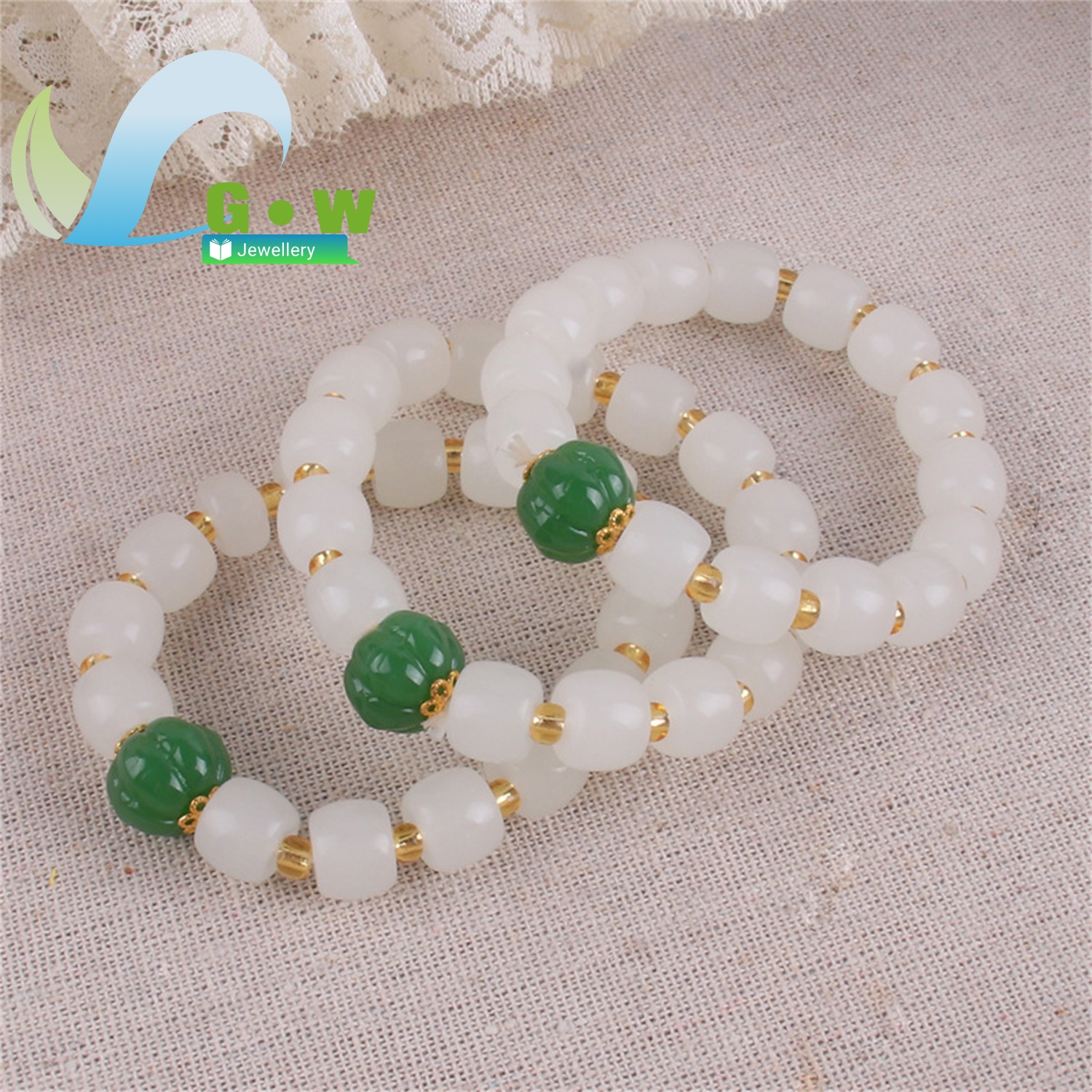 Golden Silk Jade Bracelet Best - Ethnic Fashion Store recension och pris