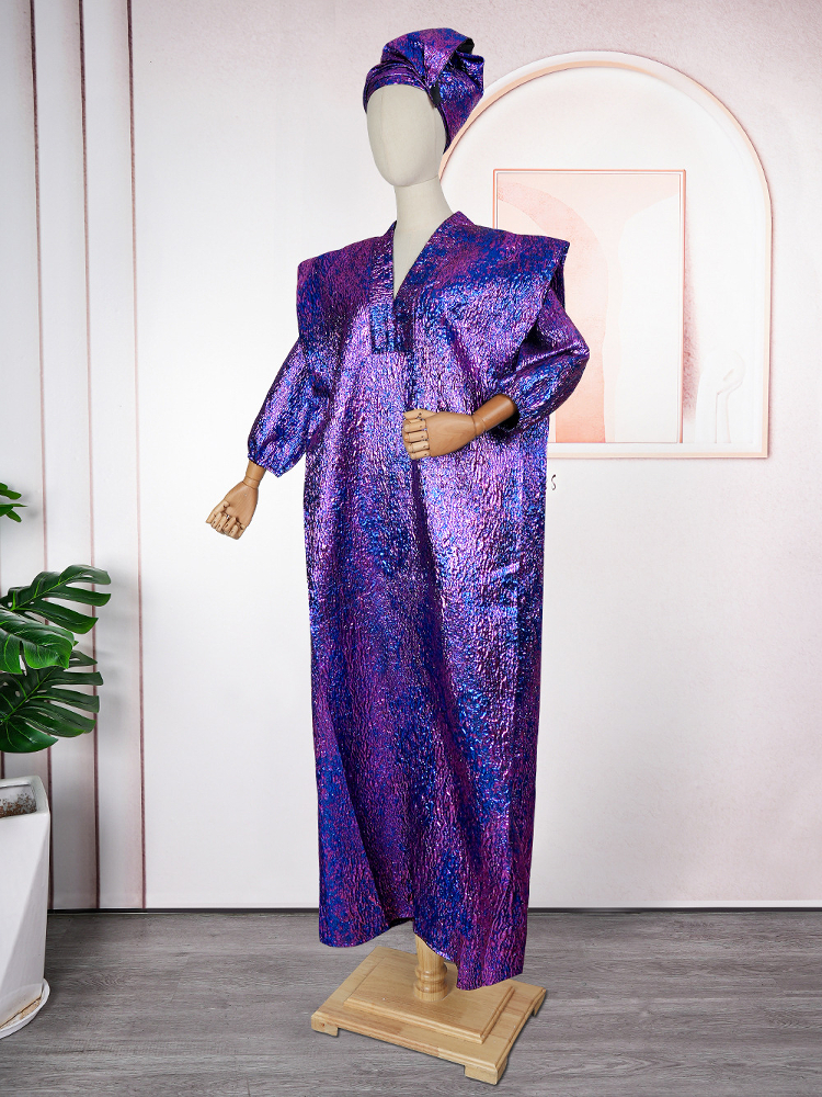 Loose Fit Shiny African Women' - Ethnic Gown recension och pris