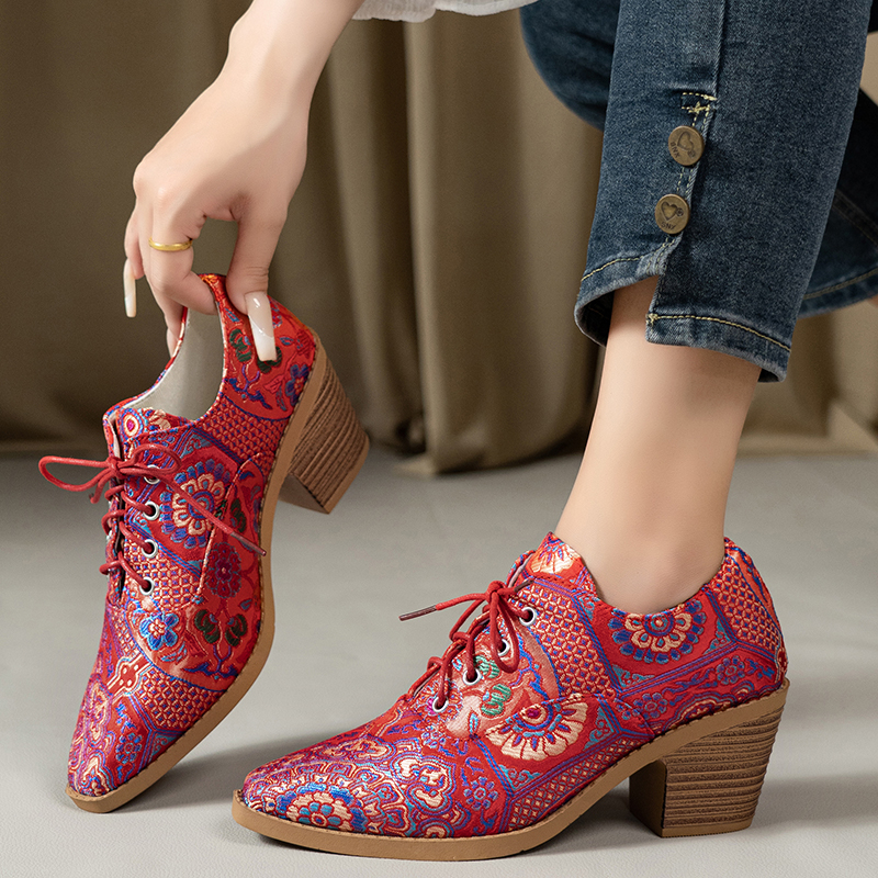 Ethnic Ladies Boots Spring Win - The Ethnic Fashion recension och pris
