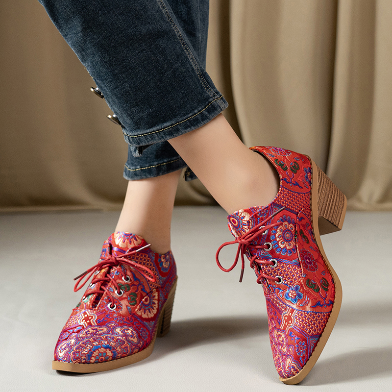 Ethnic Ladies Boots Spring Win - The Ethnic Fashion recension och pris