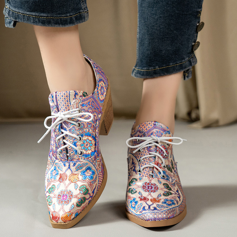 Ethnic Ladies Boots Spring Win - The Ethnic Fashion recension och pris