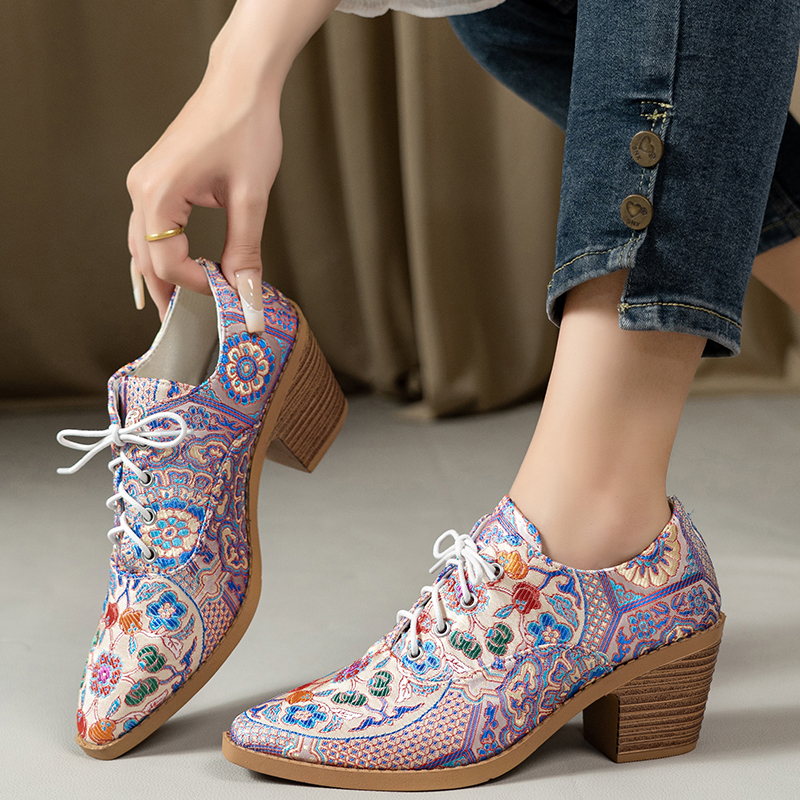 Ethnic Ladies Boots Spring Win - The Ethnic Fashion recension och pris