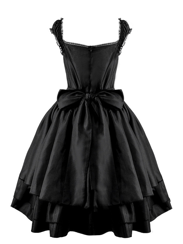 Black Lolita Dress Halloween C - Ethnic Gown recension och pris
