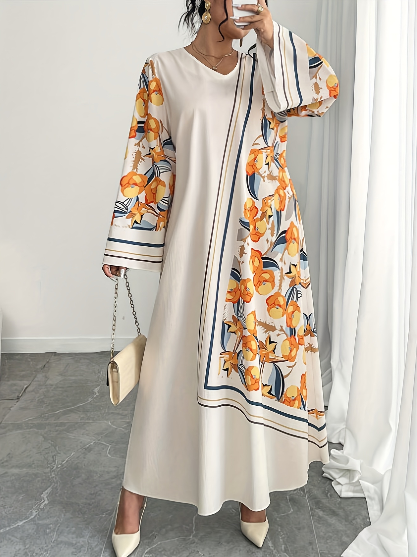 Plus Size Fashionable Women's  - Ethnic Gown recension och pris